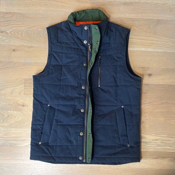 Mountain Khakis Swagger Vest Insulated Primaloft Outerwear Navy Mens Medium - Picture 2 of 10